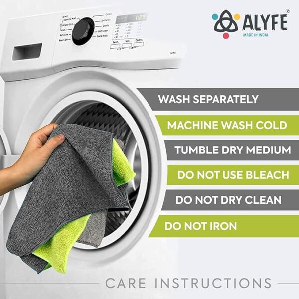 ALYFE SwiftClean 350 GSM Elite (GREY) - Image 3